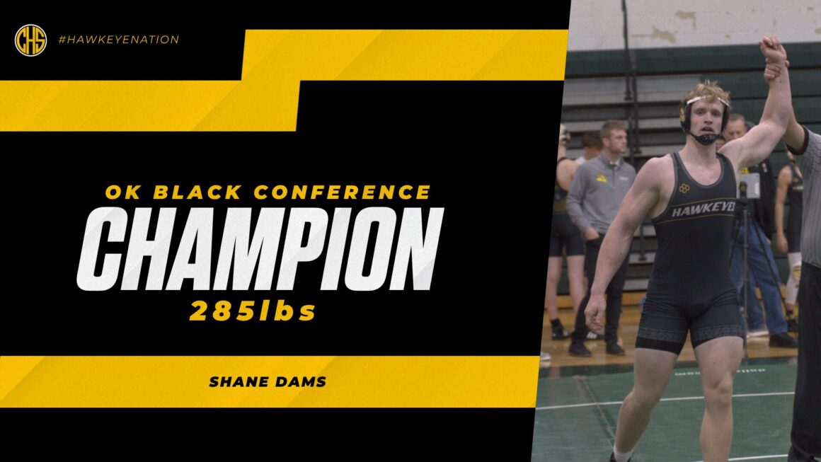 Ok Black Conference Champion Shane Dams
