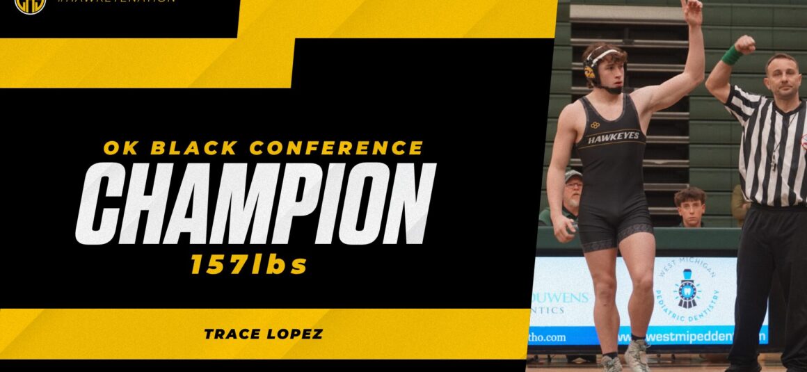 Ok Black Conference Champion Trace Lopez