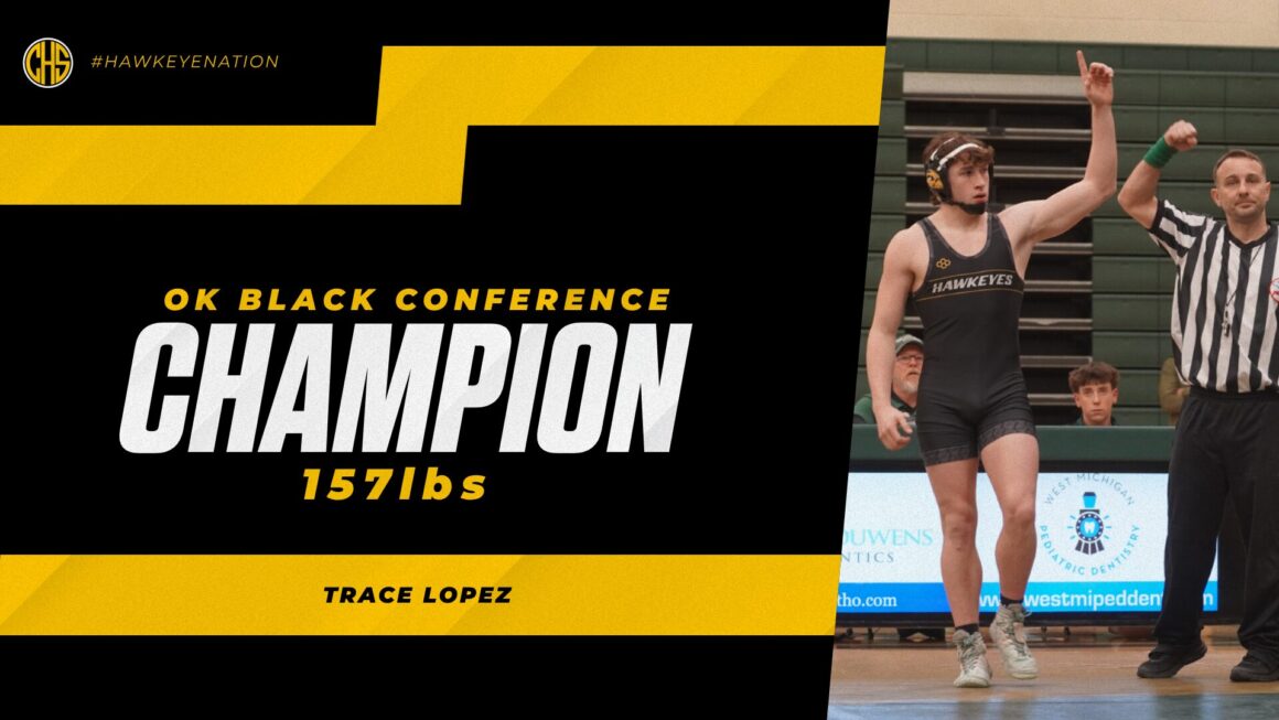 Ok Black Conference Champion Trace Lopez