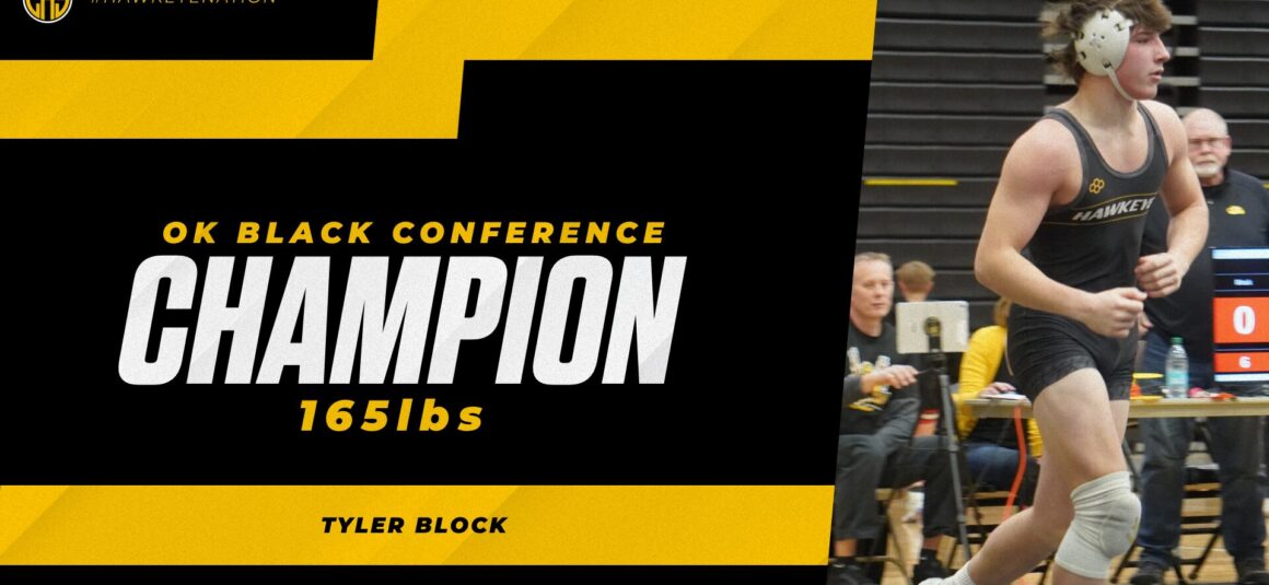 Ok Black Conference Champion Tyler Block