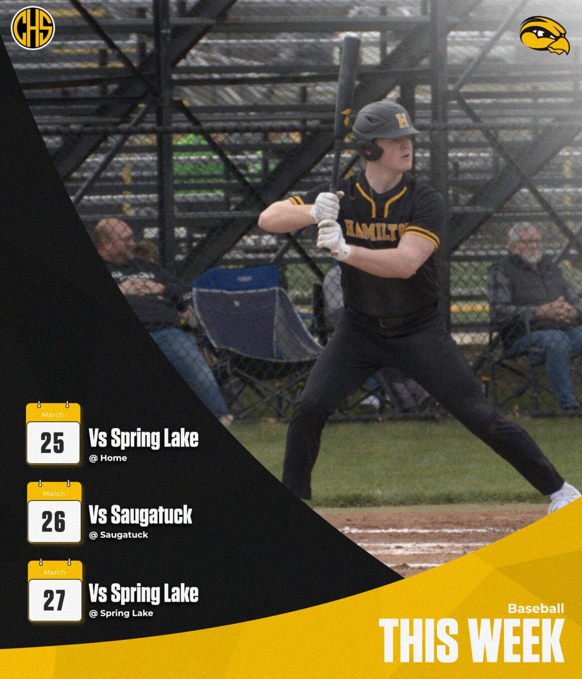 Baseball’s Schedule For The Week