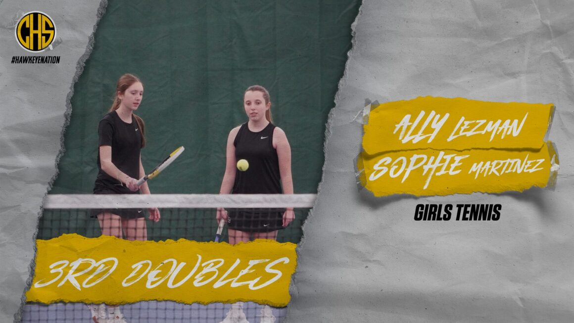 Girls Tennis 3rd Doubles