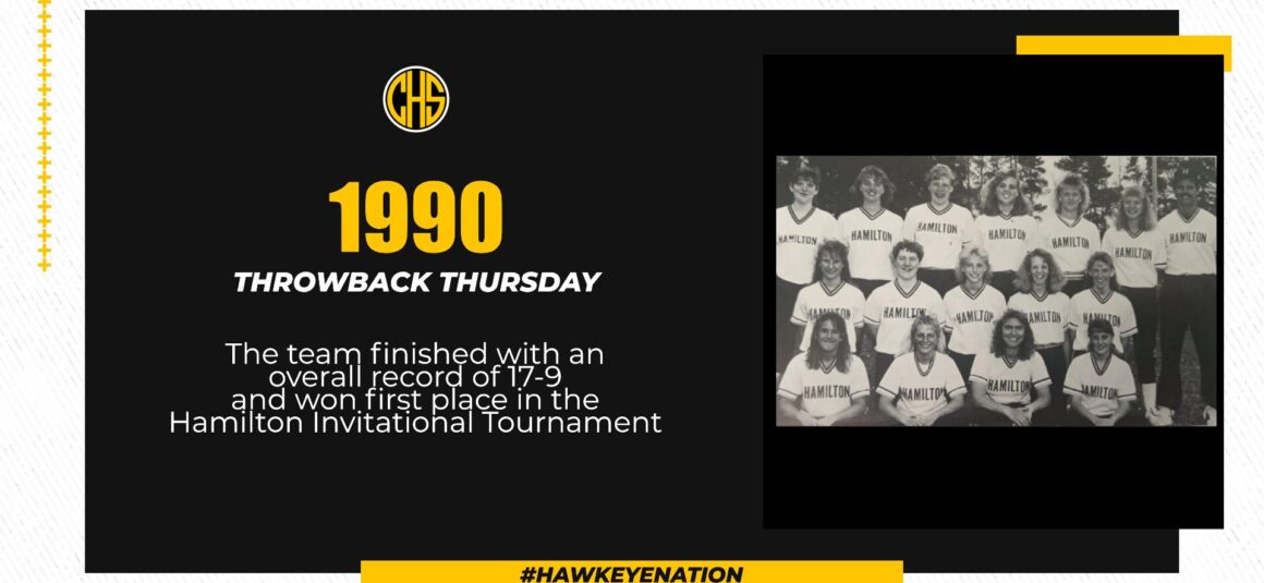Girls Softball Throw Back Thursday
