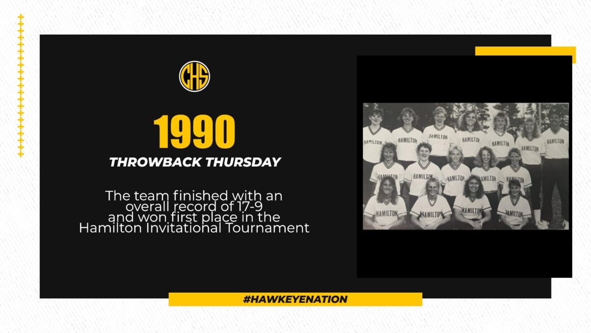 Girls Softball Throw Back Thursday