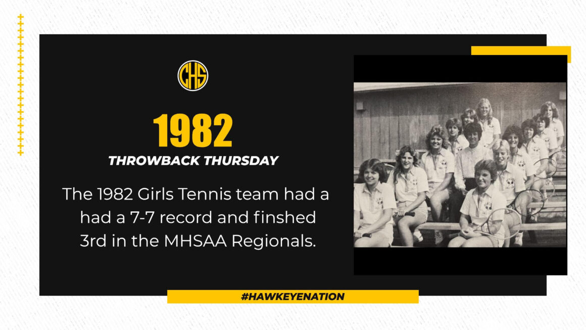 Girls Tennis Throwback Thursday