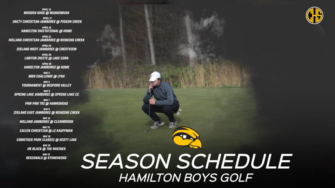 Boys Golf Season Schedule
