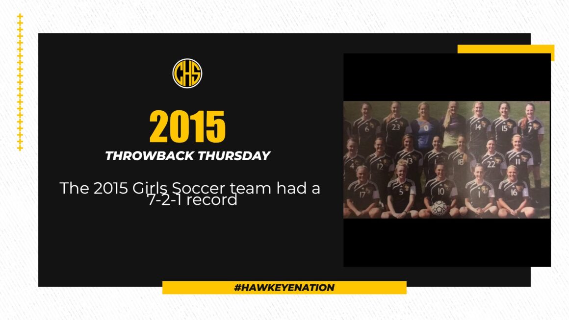Throw Back Thursday For Girls Soccer