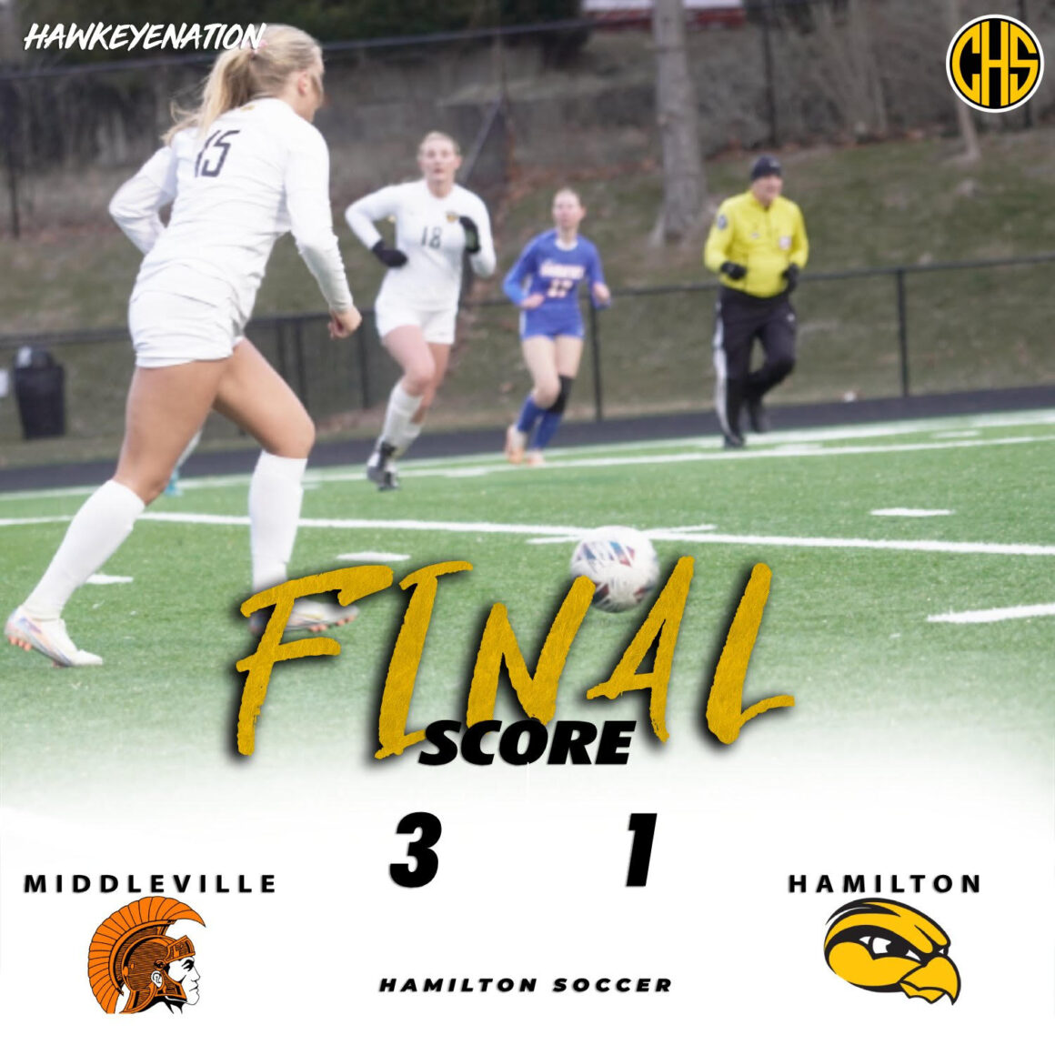 Final Score From The Soccer Game