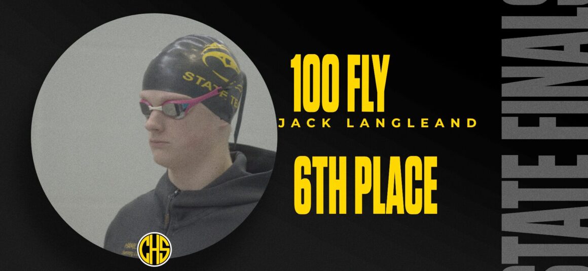 Jack Langleand Placed 6th At State