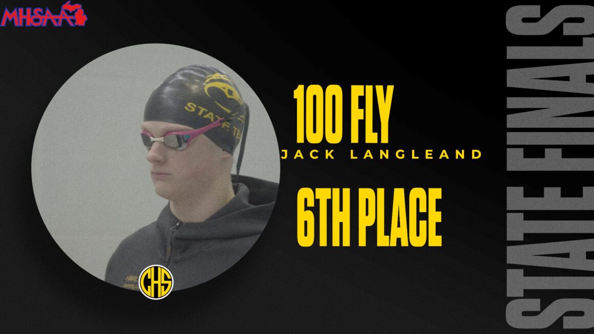 Jack Langleand Placed 6th At State