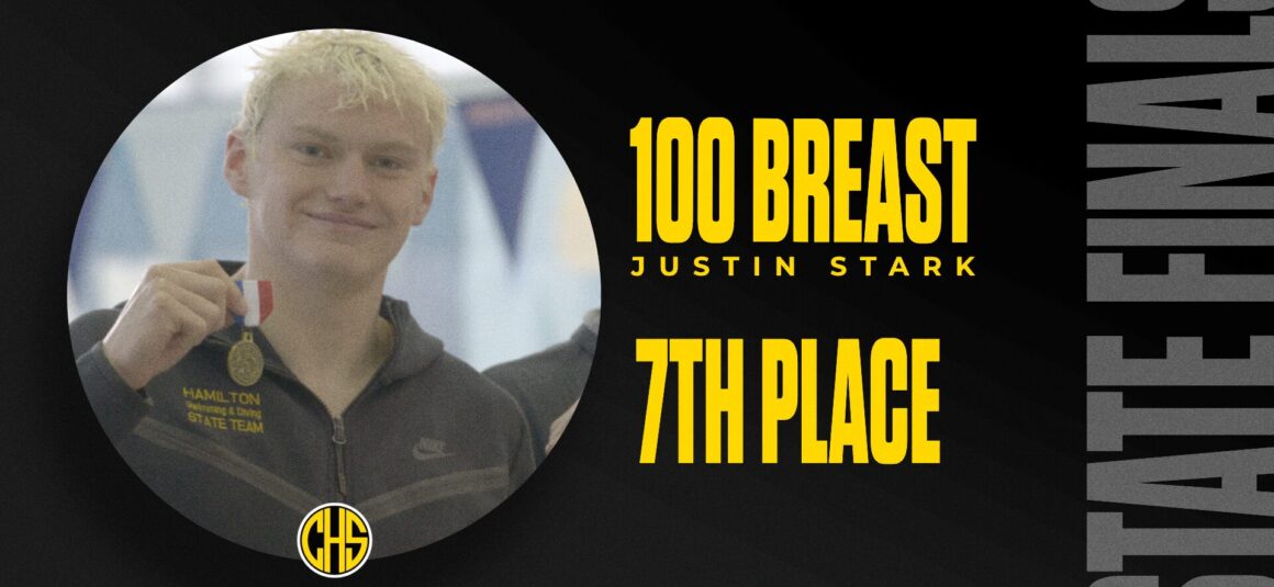 Justin Stark Placed 7th At State