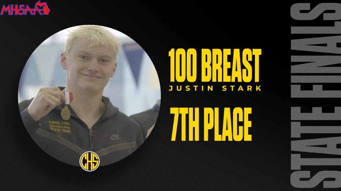 Justin Stark Placed 7th At State