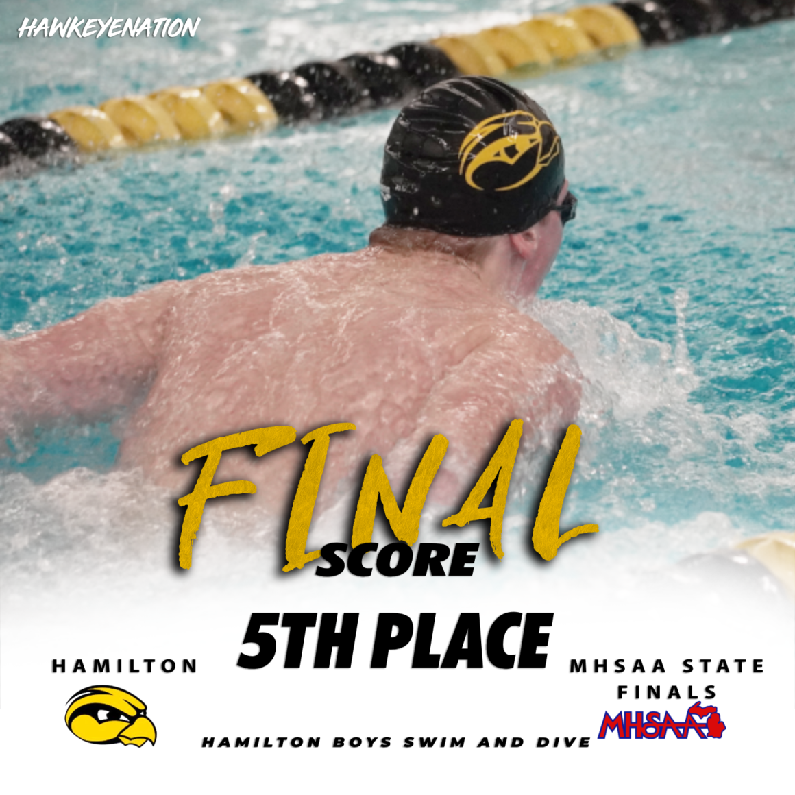 Boy’s Swim And Dive Placed 5th At States
