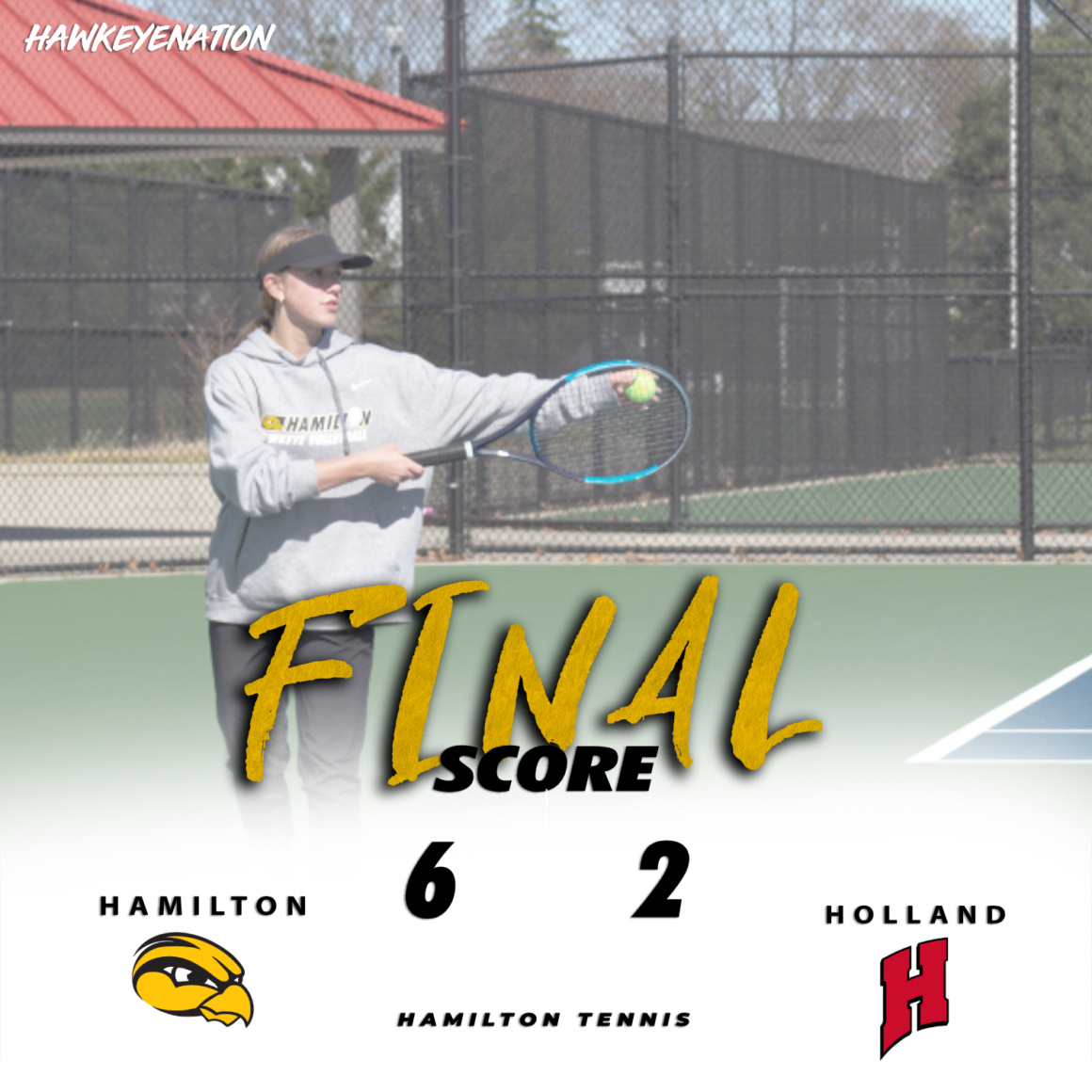 Girls Tennis Final Score