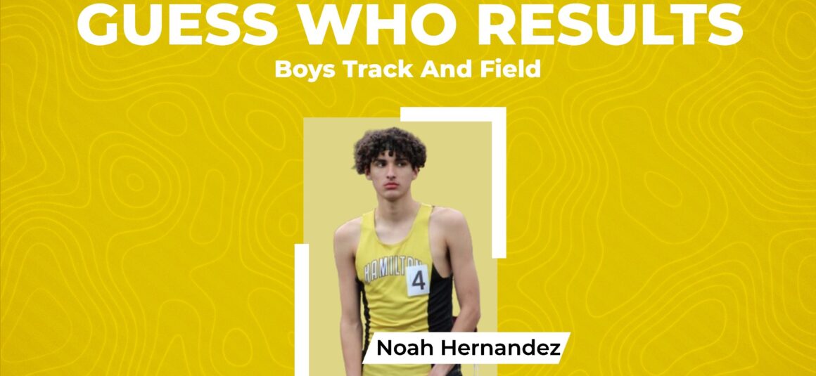 Boys Track Guess Who Results