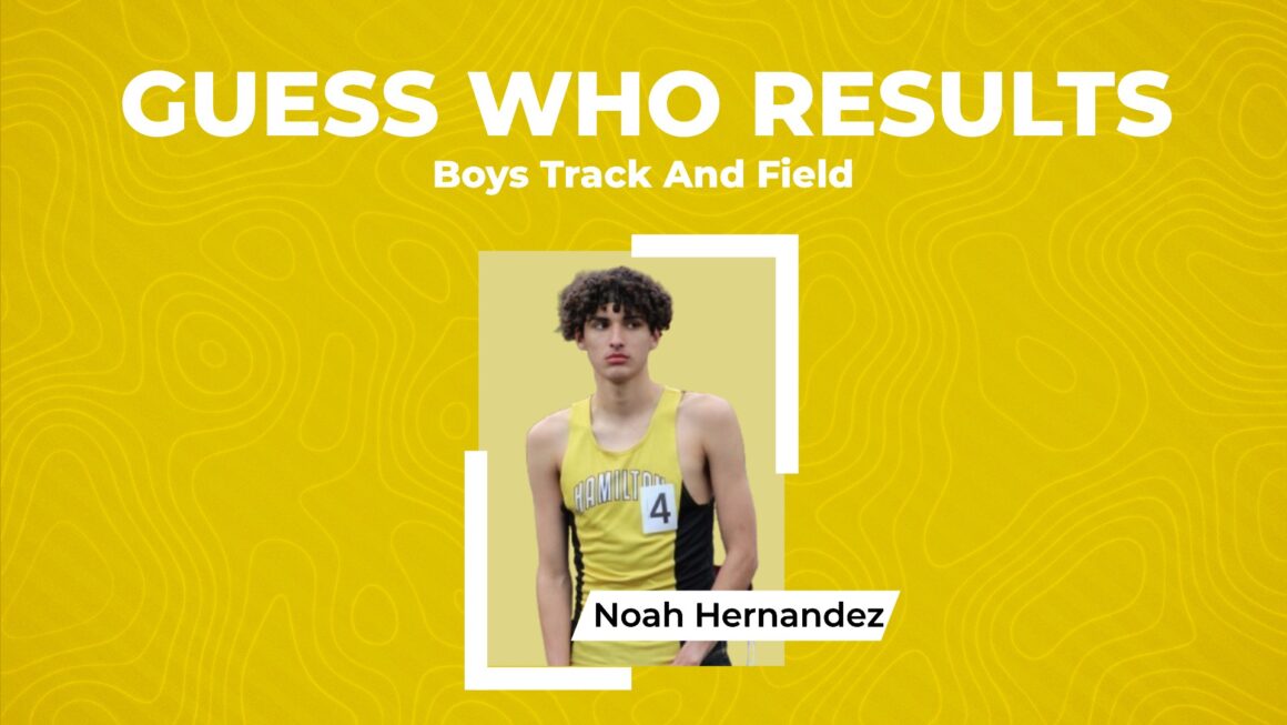 Boys Track Guess Who Results