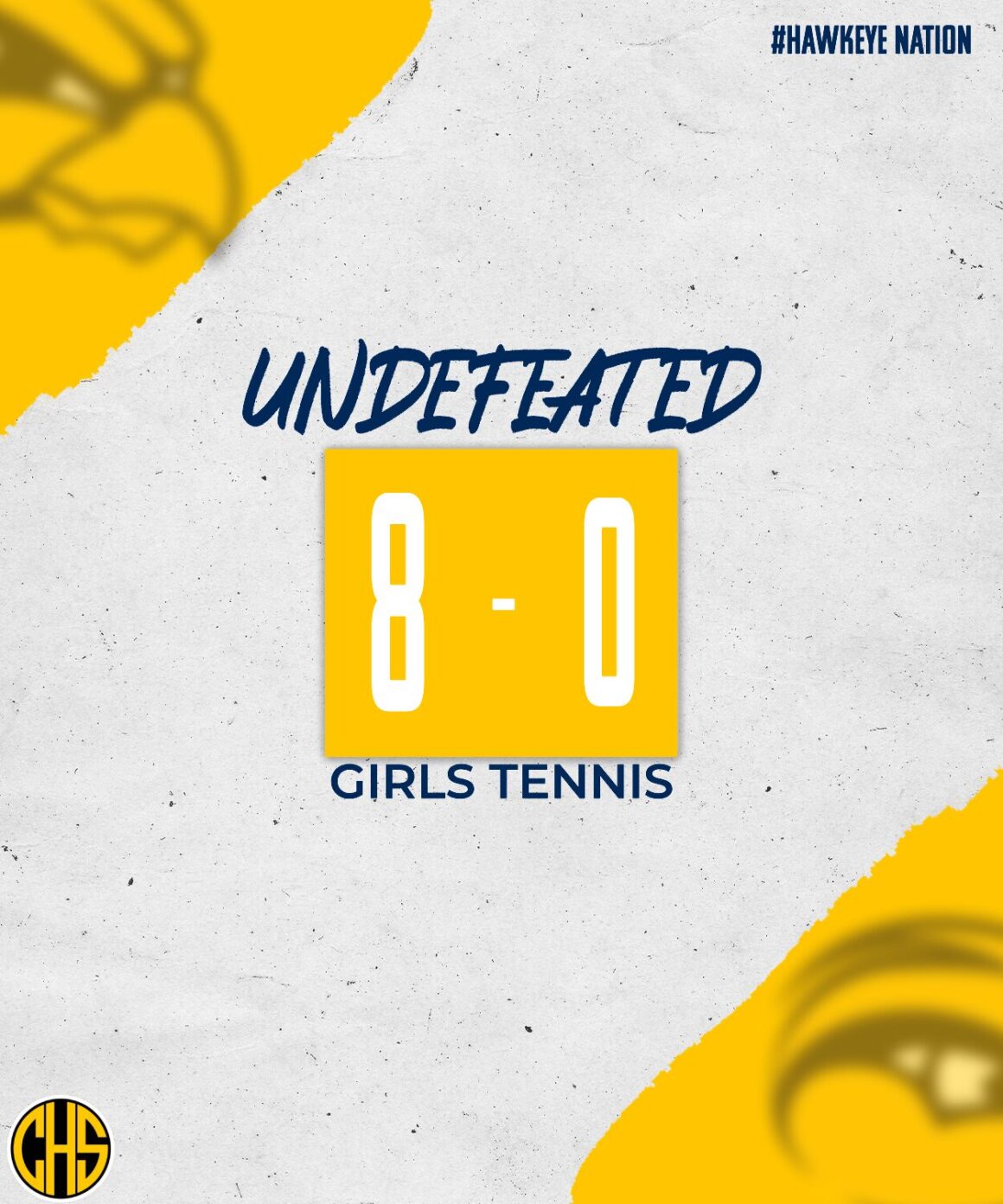 Girls Tennis Is Undefeated