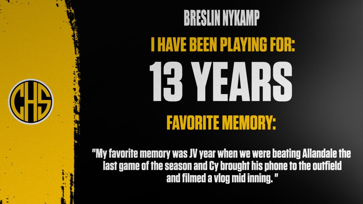 Senior Spotlight Breslin Nykamp