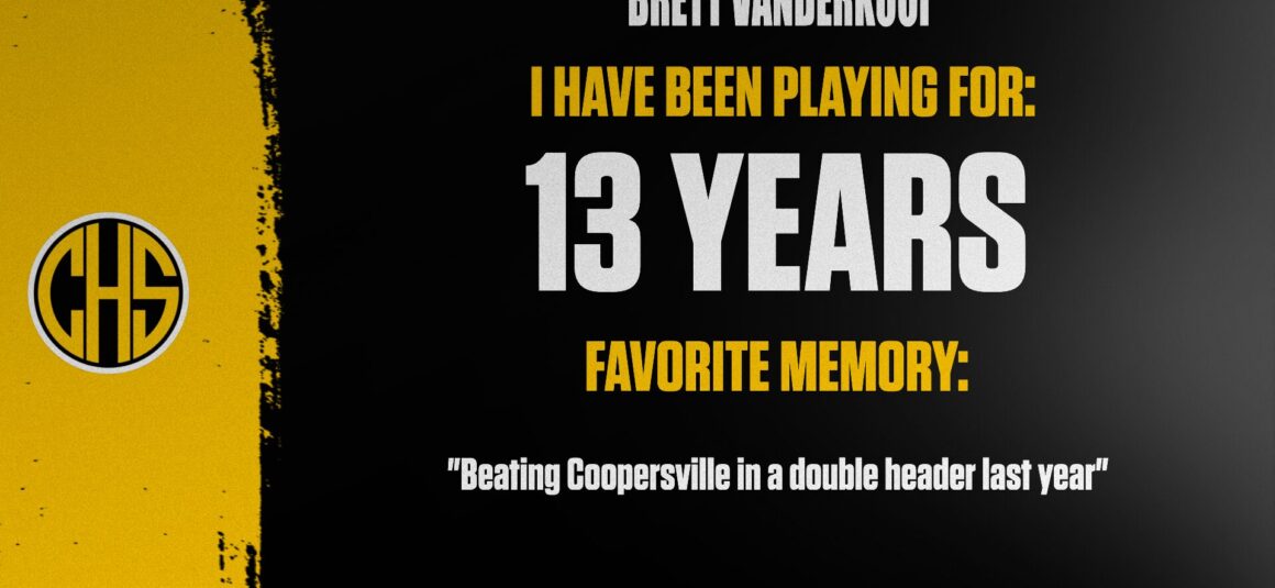 Senior Spotlight Brett Vanderkool