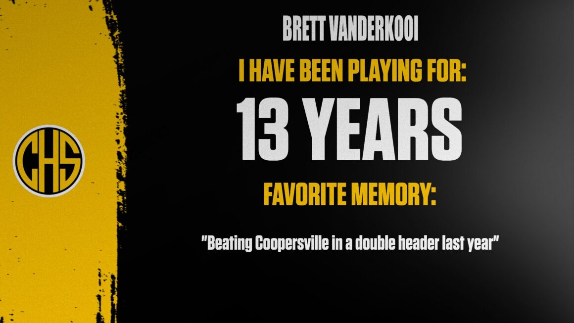 Senior Spotlight Brett Vanderkool