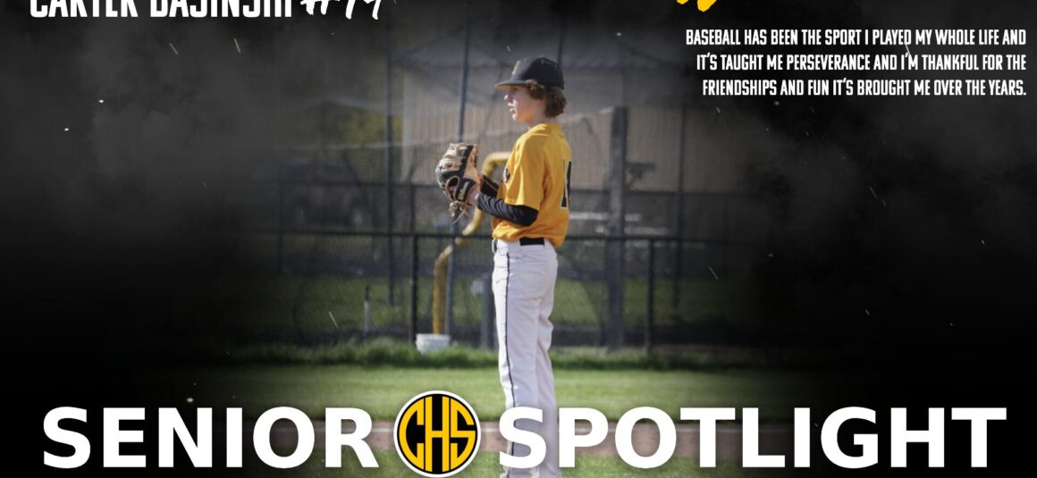Senior Spotlight Carter Basinski