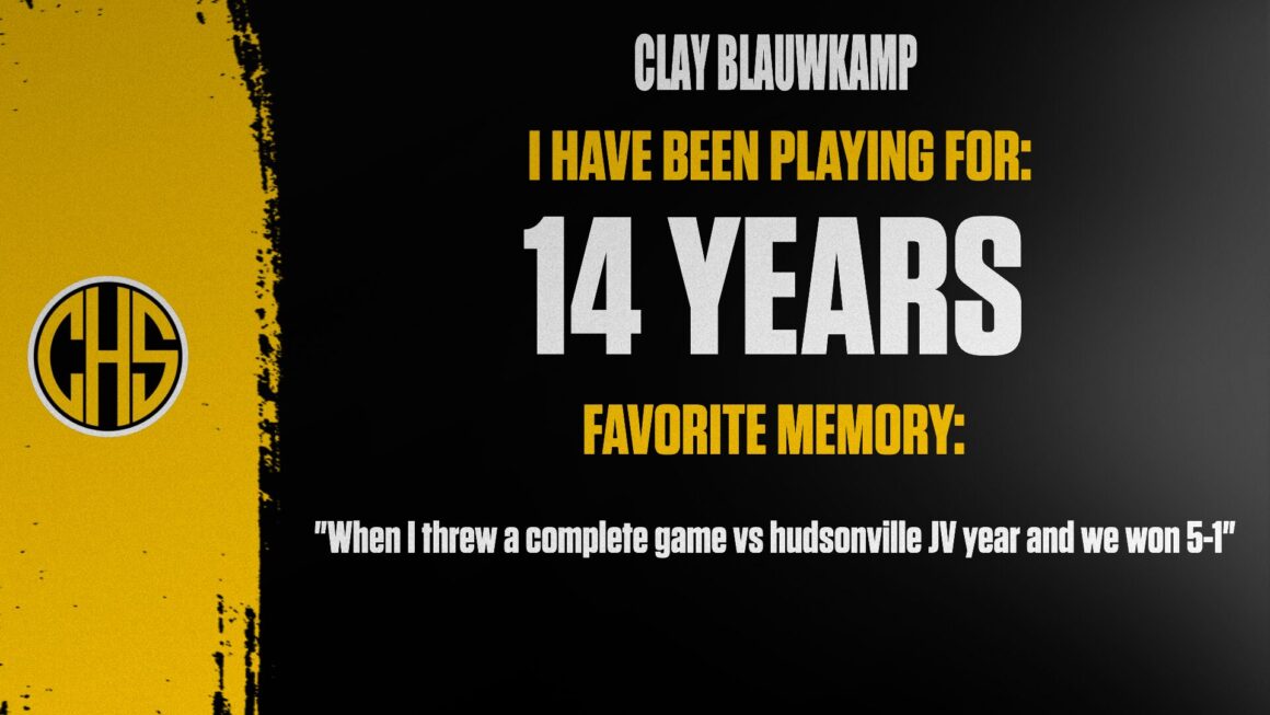 Senior Spotlight Clay Blauwkamp