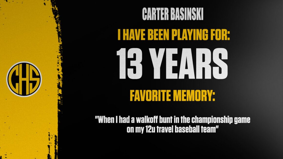 Senior Spotlight Carter Basinski