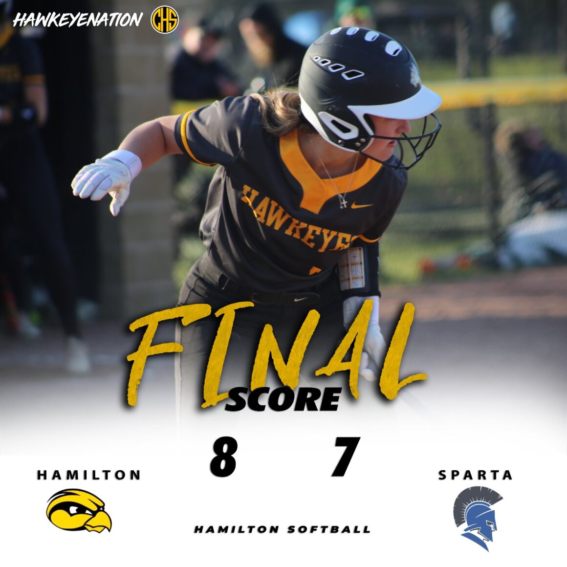 Softball Final Score