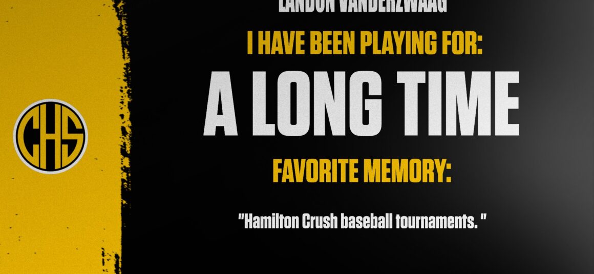 Senior Spotlight Landon Vanderzwaag