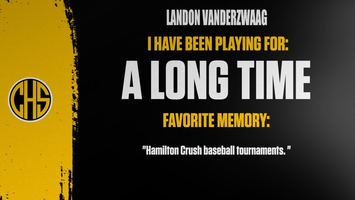 Senior Spotlight Landon Vanderzwaag