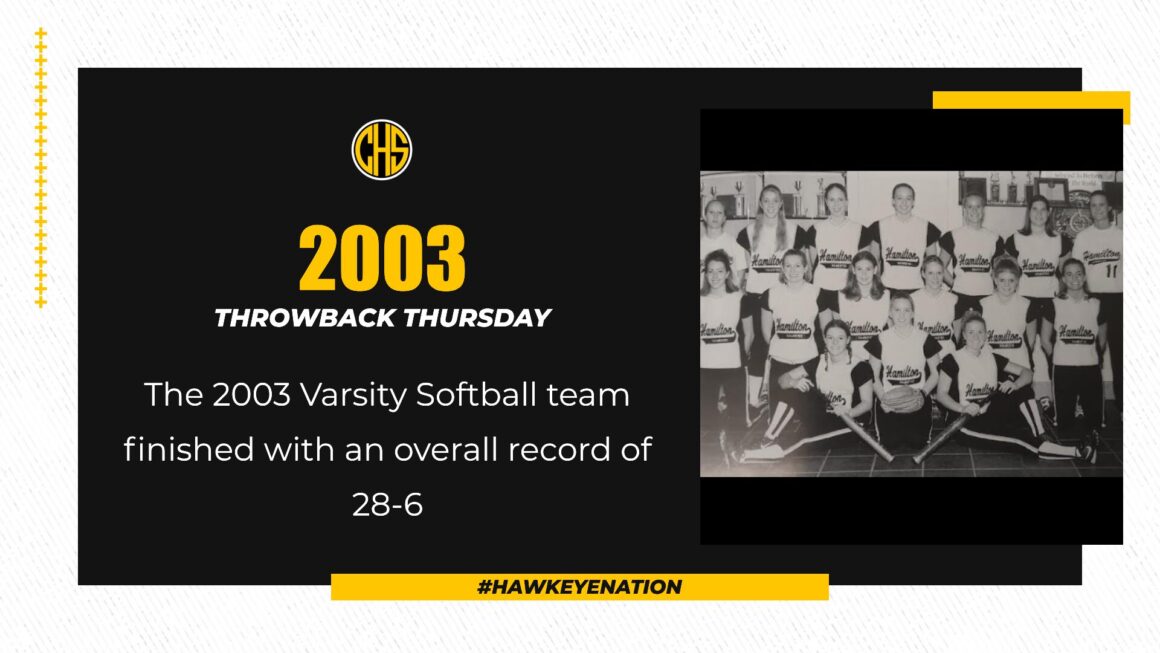 Throw Back Thursday For Softball