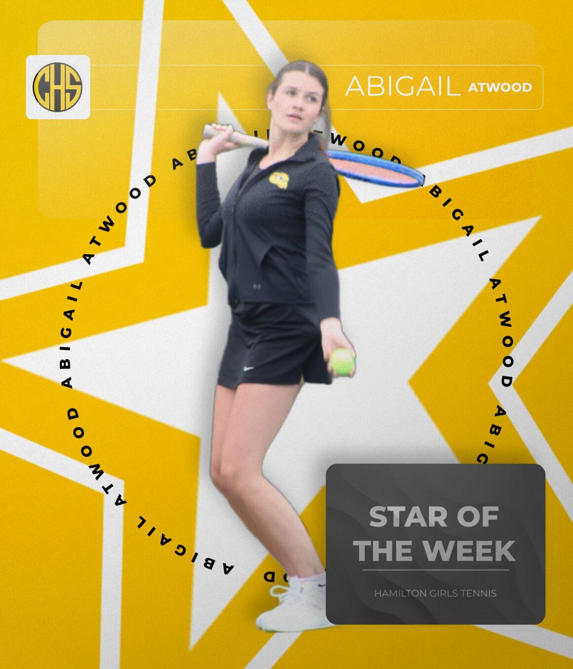 Star Of The Week For Girls Tennis
