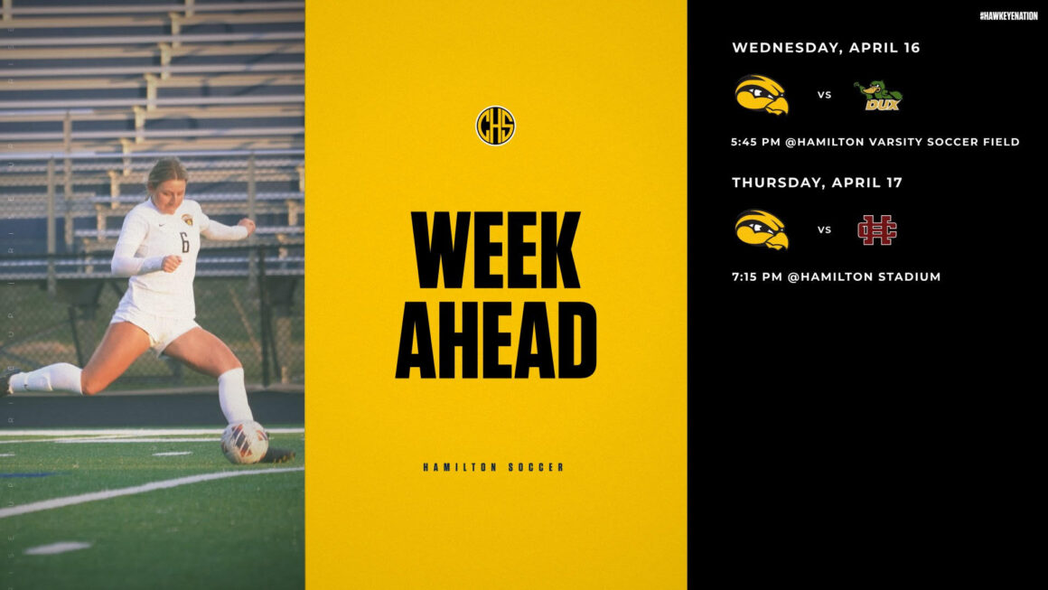 Week Ahead For Girls Soccer