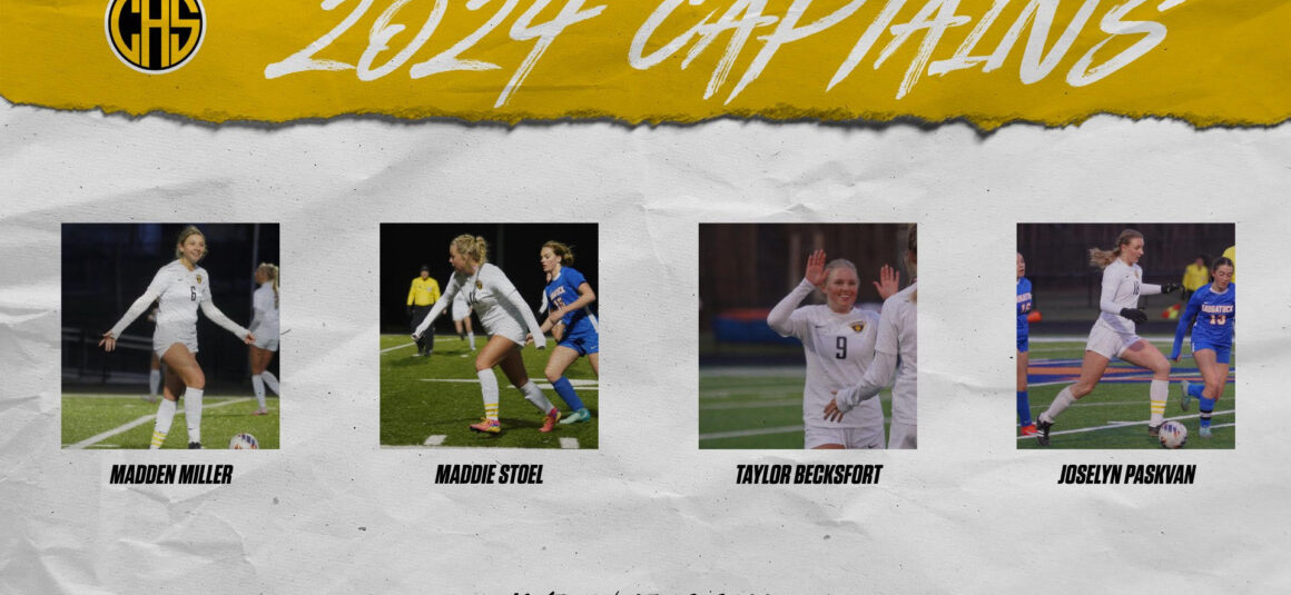 Girls Soccer Captians