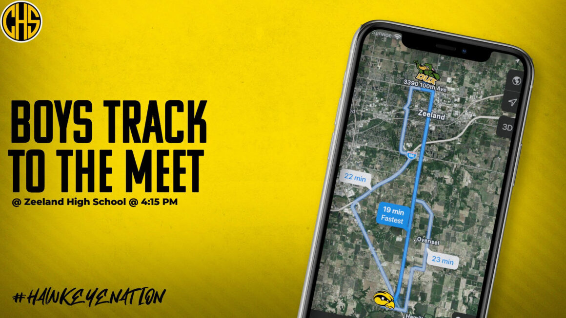 Directions To The Boys Track Meet
