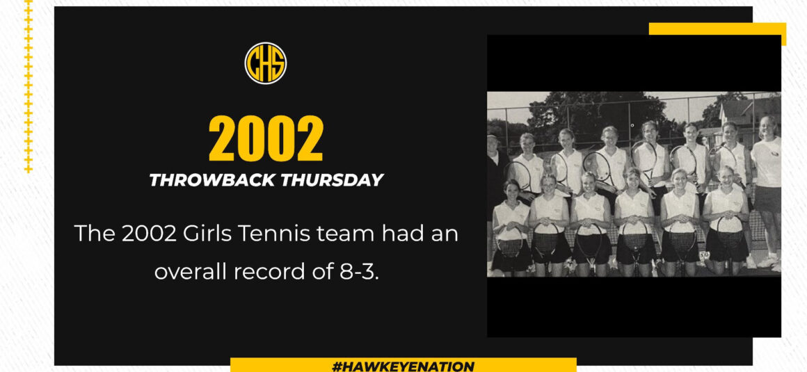 Throw Back Thursday For Girls Tennis