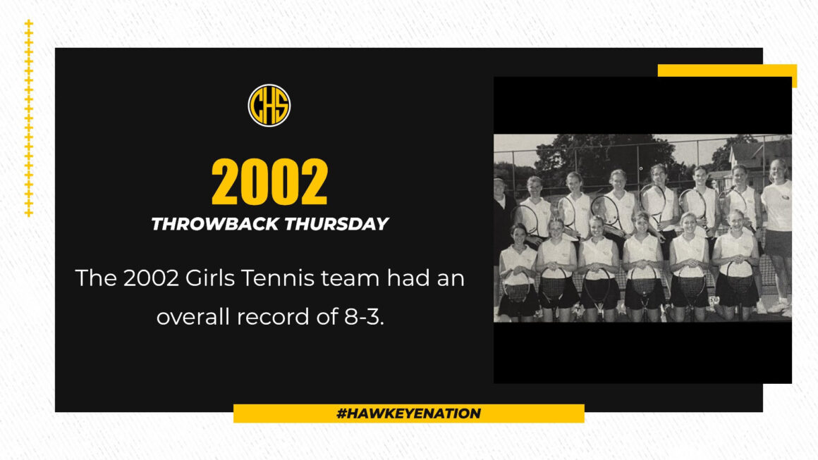 Throw Back Thursday For Girls Tennis