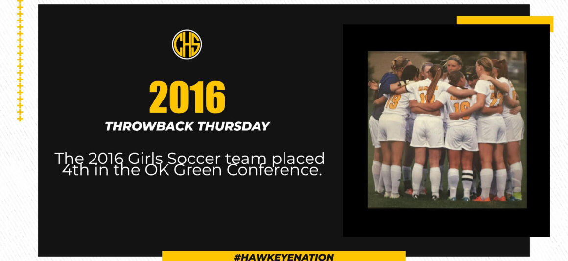 Throw Back Thursday For Girls Soccer