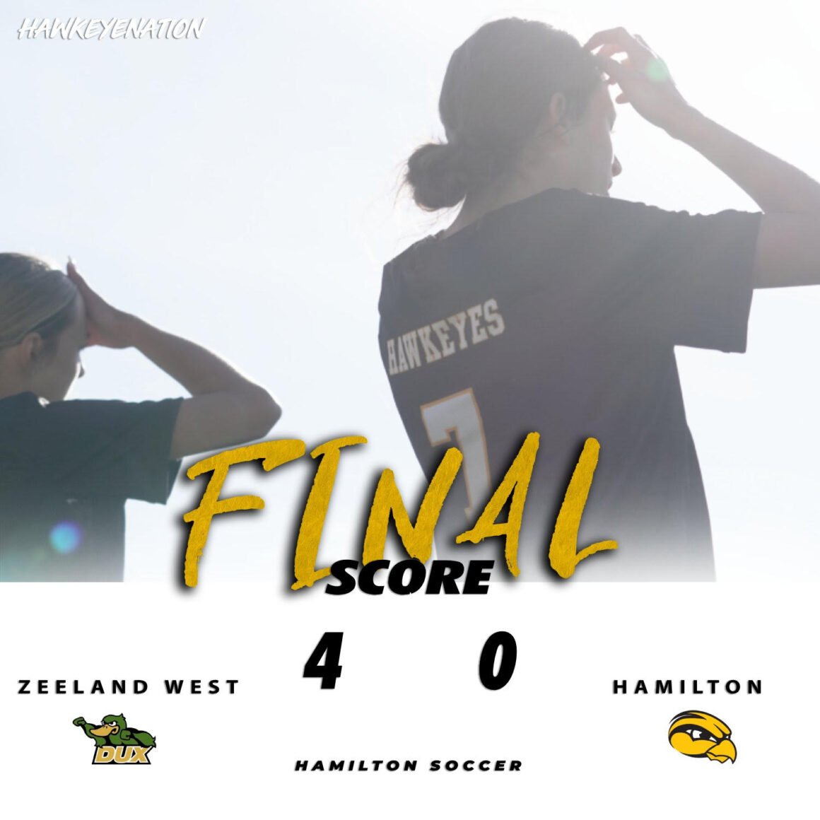 Girls Soccer Final Score