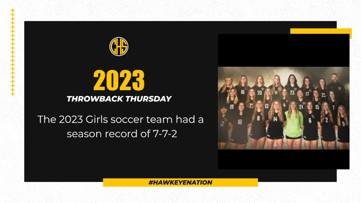 Girls Soccer Throwback Thursday