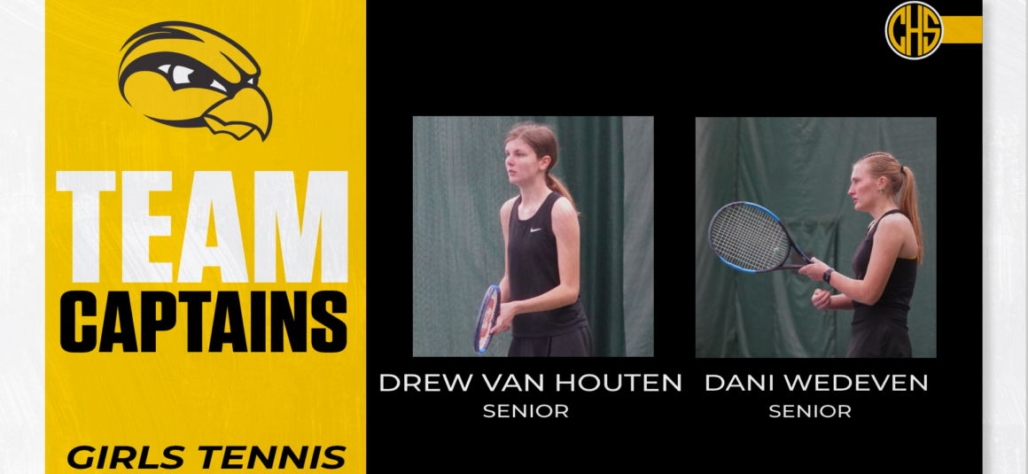Girls Tennis Team Captains