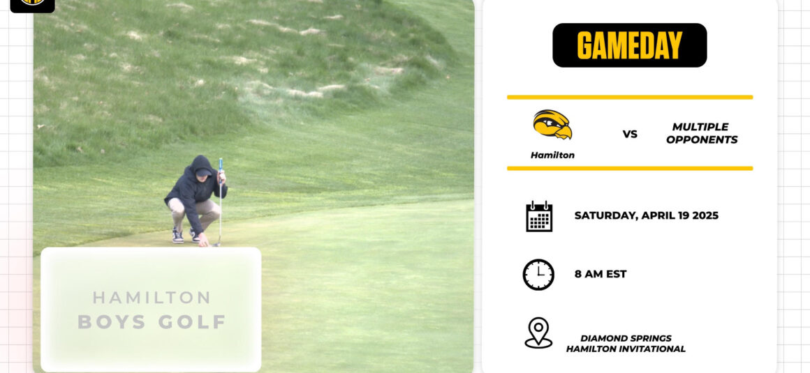 It’s Gameday For Boys Golf