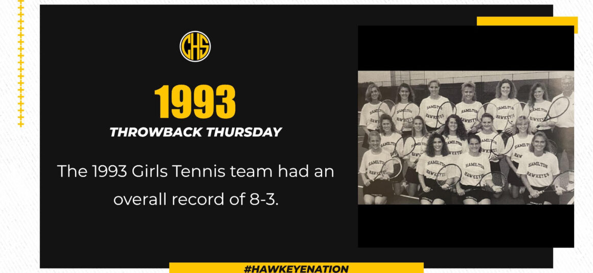 Girls Tennis Throwback Thursday