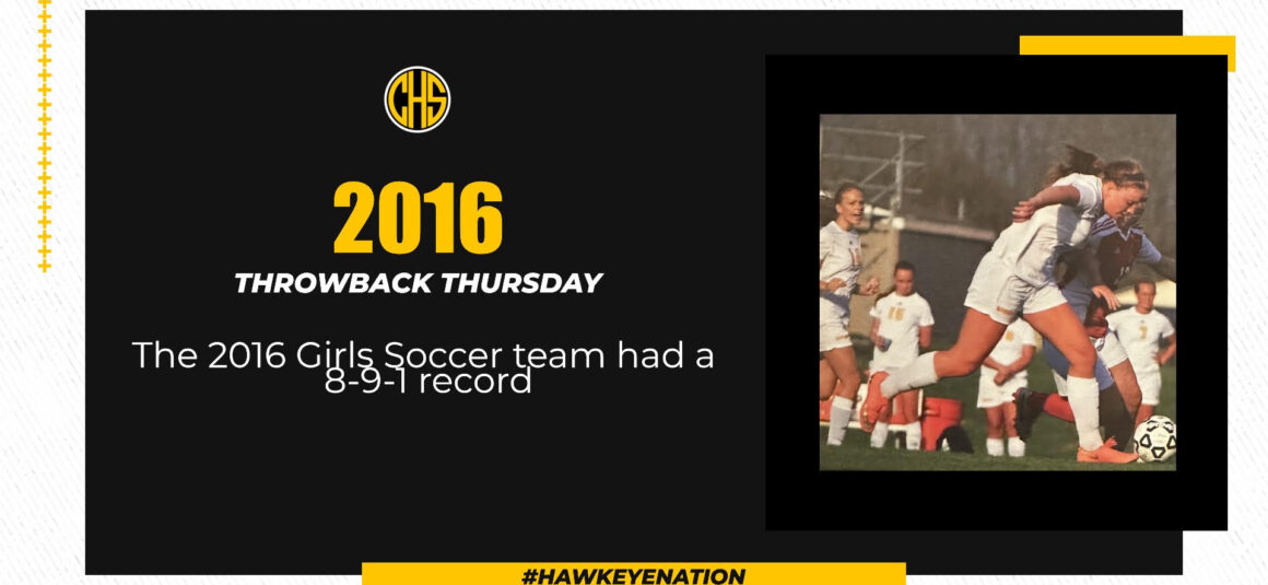 Girls Soccer Throwback Thursday
