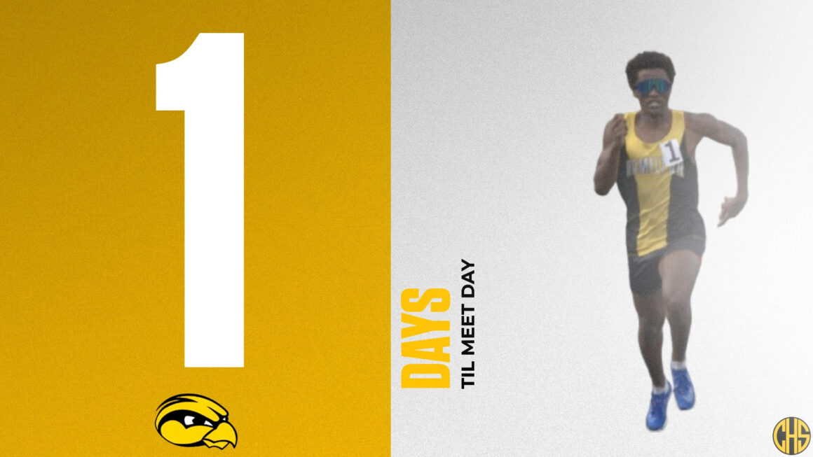 Boys Track 1 Day Till Meet Day