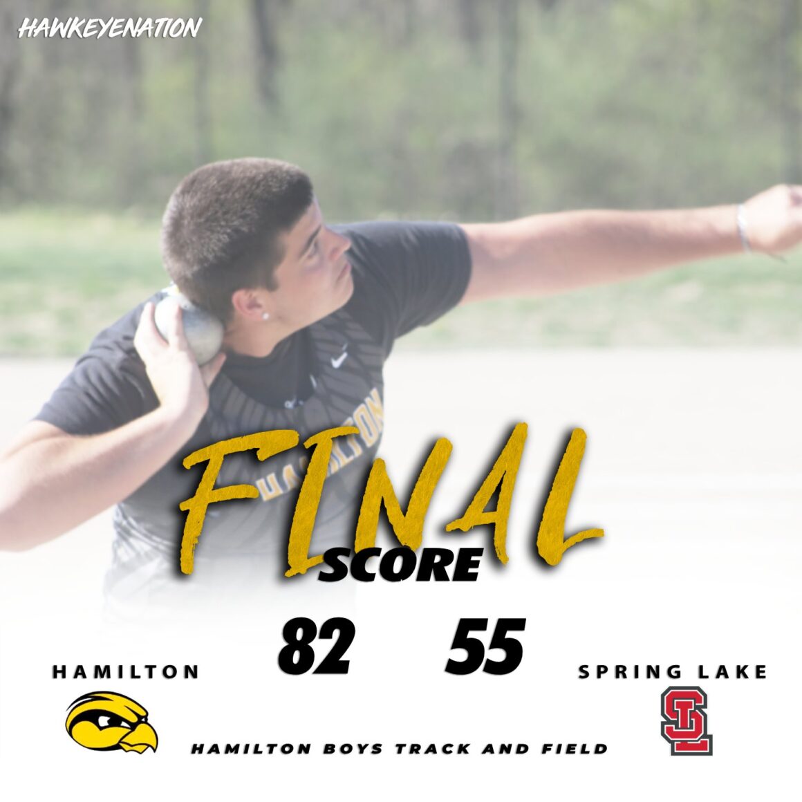 Boys Track Final Score
