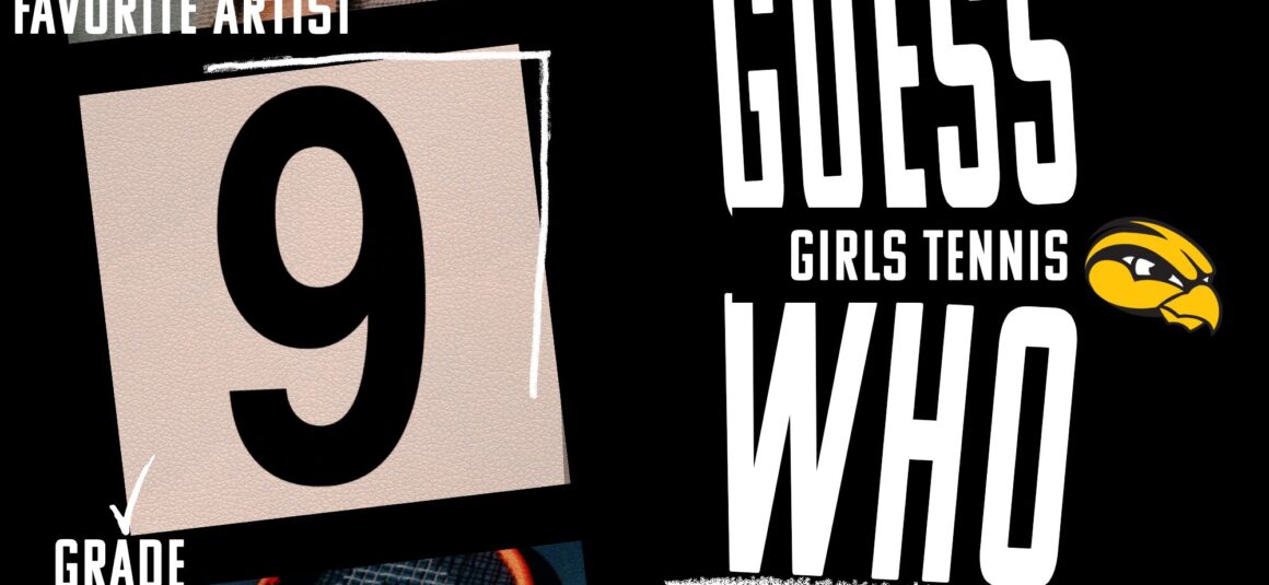 Guess Who For Girls Tennis