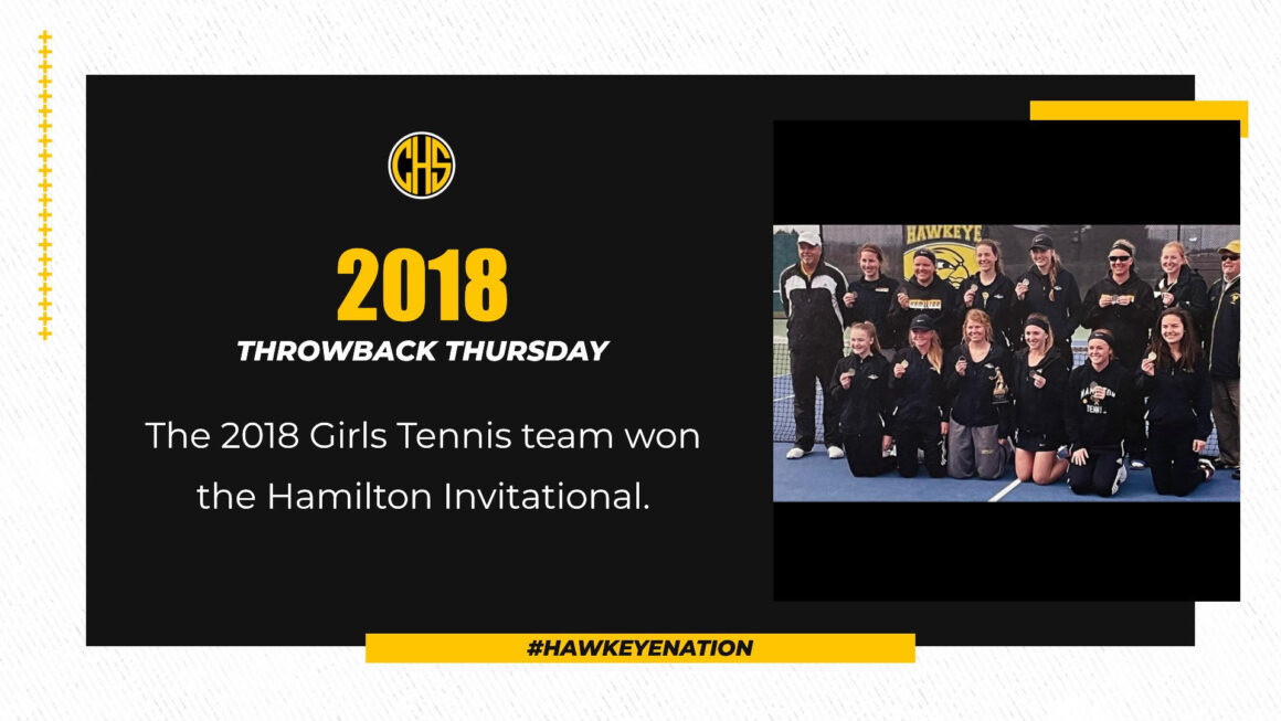Girls Tennis Throw Back Thursday