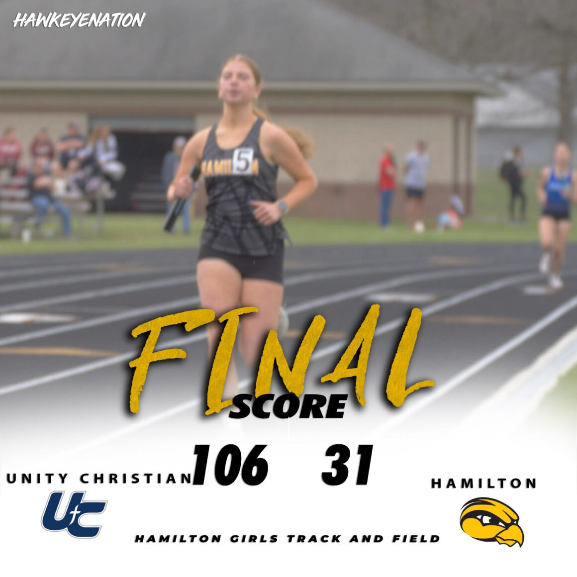 Girls Track Final Score