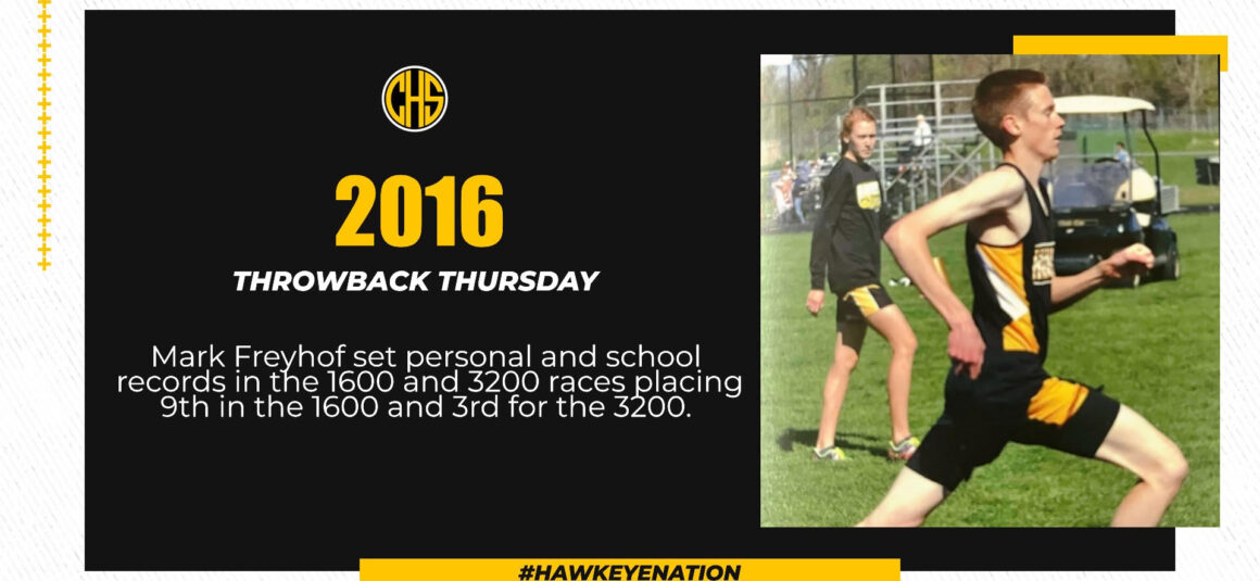 Boys Track Throwback Thursday